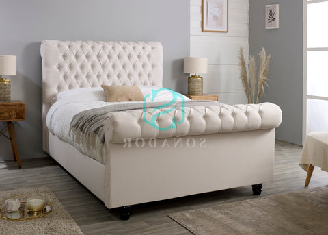 Sleigh Beds, Chesterfield Beds, Upholstered Beds, Luxury Beds