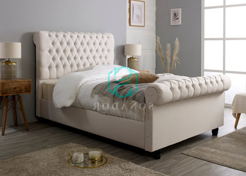 Sleigh Beds, Chesterfield Beds, Upholstered Beds, Luxury Beds