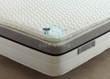 Pillow top mattress, gel-infused memory foam mattress, pocket spring mattress, pocket sprung mattress, mattress, single size mattress, small double size mattress, double size mattress, king size mattress, super king size mattress
