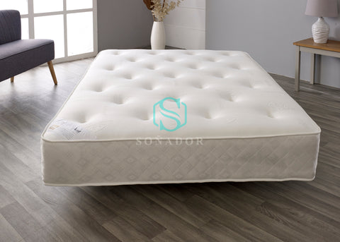Pocket spring mattress, pocket sprung mattress, single size mattress, small double size mattress, double size mattress, king size mattress, super king size mattress