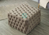 Cube Chesterfield Footstool