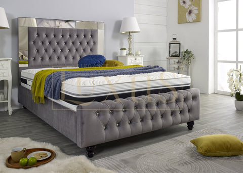 Luxury Beds, Chesterfield Beds, Upholstered Beds, Mirror Beds