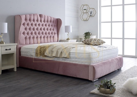 Chesterfield Beds, Upholstered Beds, Winged Beds, Luxury Beds