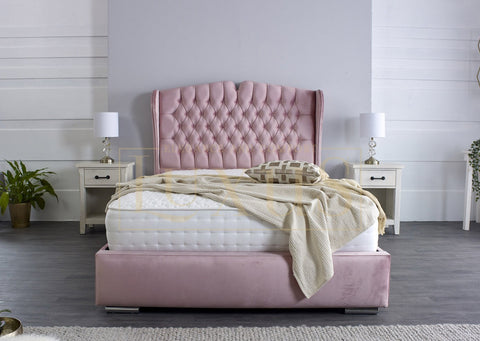 Chesterfield Beds, Upholstered Beds, Winged Beds, Luxury Beds