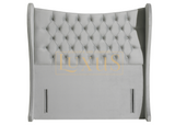 Winged Headboards, Chesterfield Headboards, Upholstered Headboards, Deep Buttoned Headboards