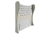 Winged Headboards, Chesterfield Headboards, Upholstered Headboards, Deep Buttoned Headboards