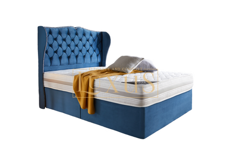 Alice Chesterfield Winged Divan Bed