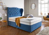 Winged Divan Beds, Chesterfield Divan Beds, Upholstered Divan Beds, Studded Divan Beds, Deep Buttoned Divan Beds