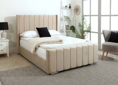 Upholstered Beds, Luxury Beds, Winged Beds, Panelled Beds