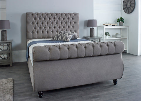 Sleigh Beds, Chesterfield Beds, Upholstered Beds, Luxury Beds