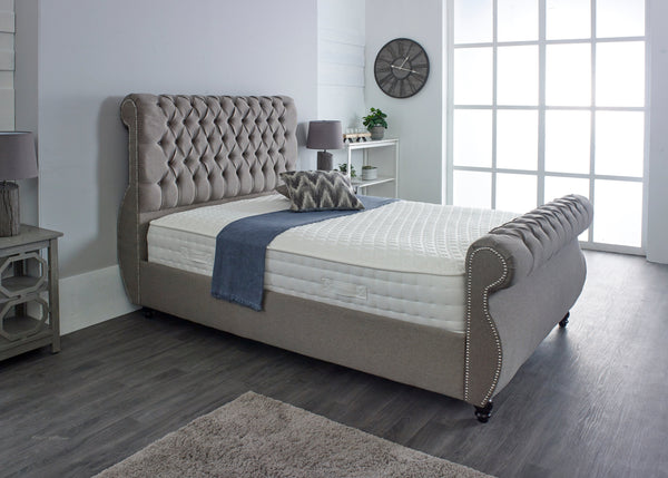 Sleigh Beds, Chesterfield Beds, Upholstered Beds, Luxury Beds