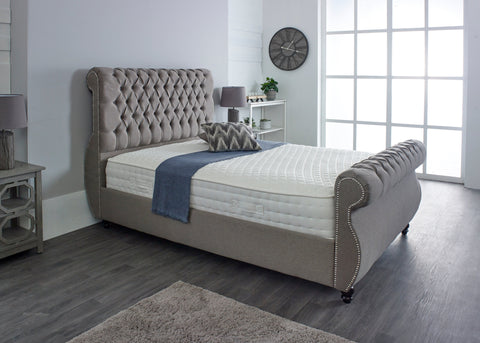 Sleigh Beds, Chesterfield Beds, Upholstered Beds, Luxury Beds