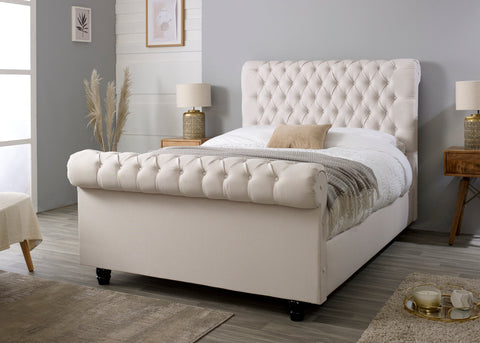Sleigh Beds, Chesterfield Beds, Upholstered Beds, Luxury Beds