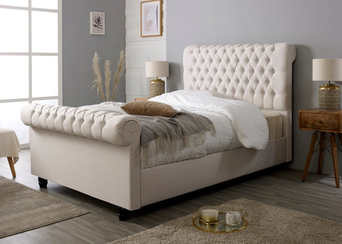 Sleigh Beds, Chesterfield Beds, Upholstered Beds, Luxury Beds