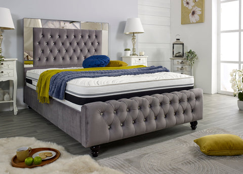 Luxury Beds, Chesterfield Beds, Upholstered Beds, Mirror Beds