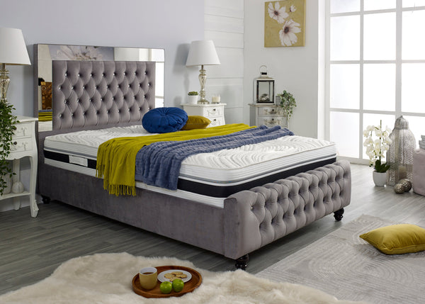 Luxury Beds, Chesterfield Beds, Upholstered Beds, Mirror Beds