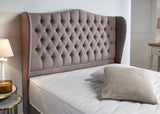 Winged Divan Beds, Chesterfield Divan Beds, Upholstered Divan Beds, Studded Divan Beds, Deep Buttoned Divan Beds