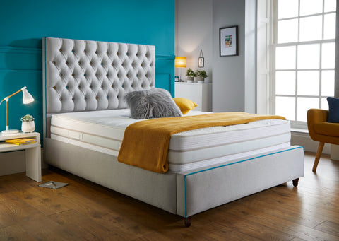 Violet Chesterfield Bed